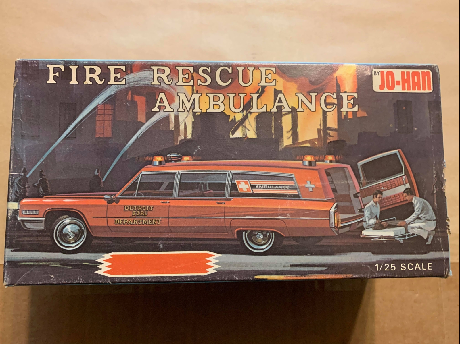 1966 Cadillac Fire Rescue Ambulance by Jo-Han
