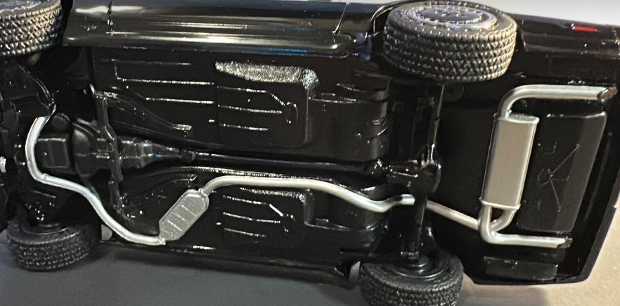 Knight Rider Firebird MPC model exhaust.
