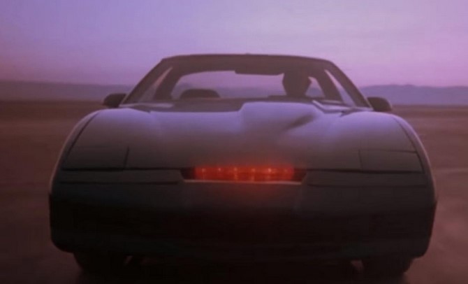 Knight Rider opening sequence
