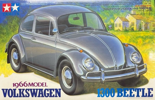 Tamiya 1966 VW Beetle model kit