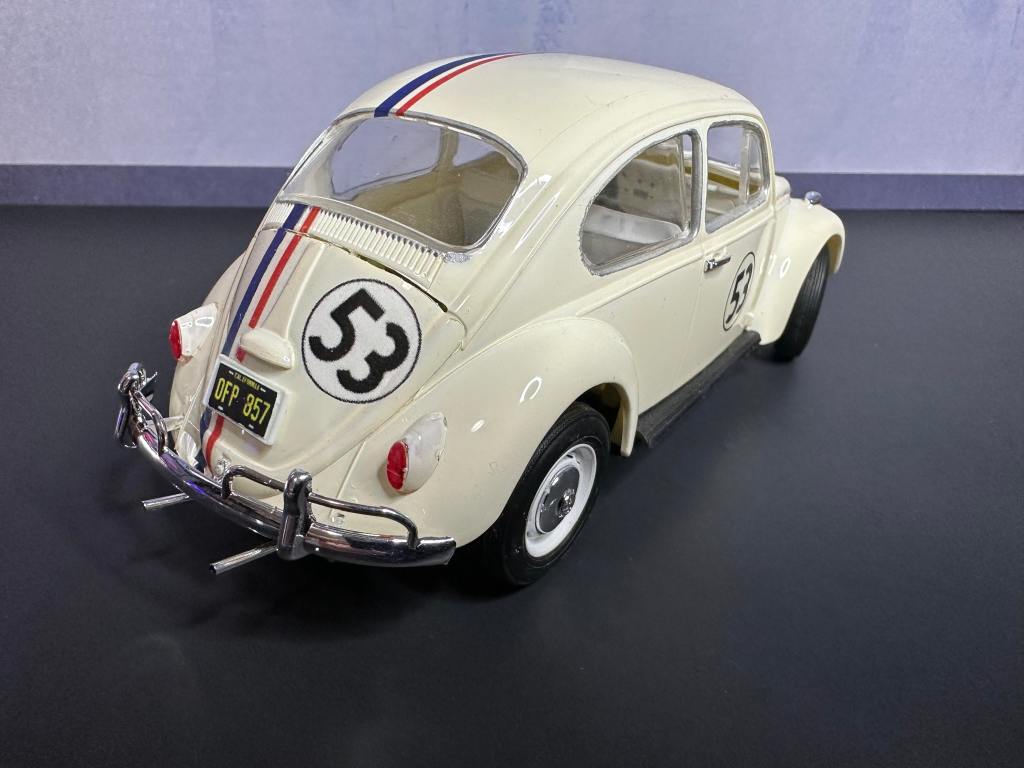 Tamiya 1966 VW Beetle made into Herbie rear.